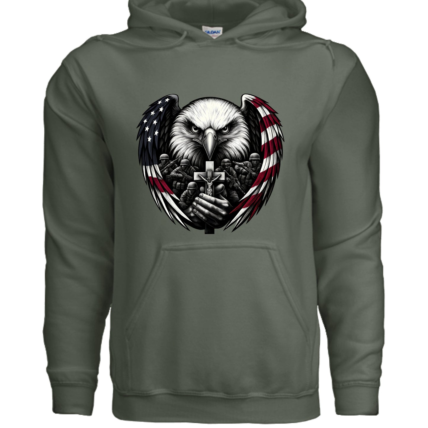 MILITARY GREEN - FRONT