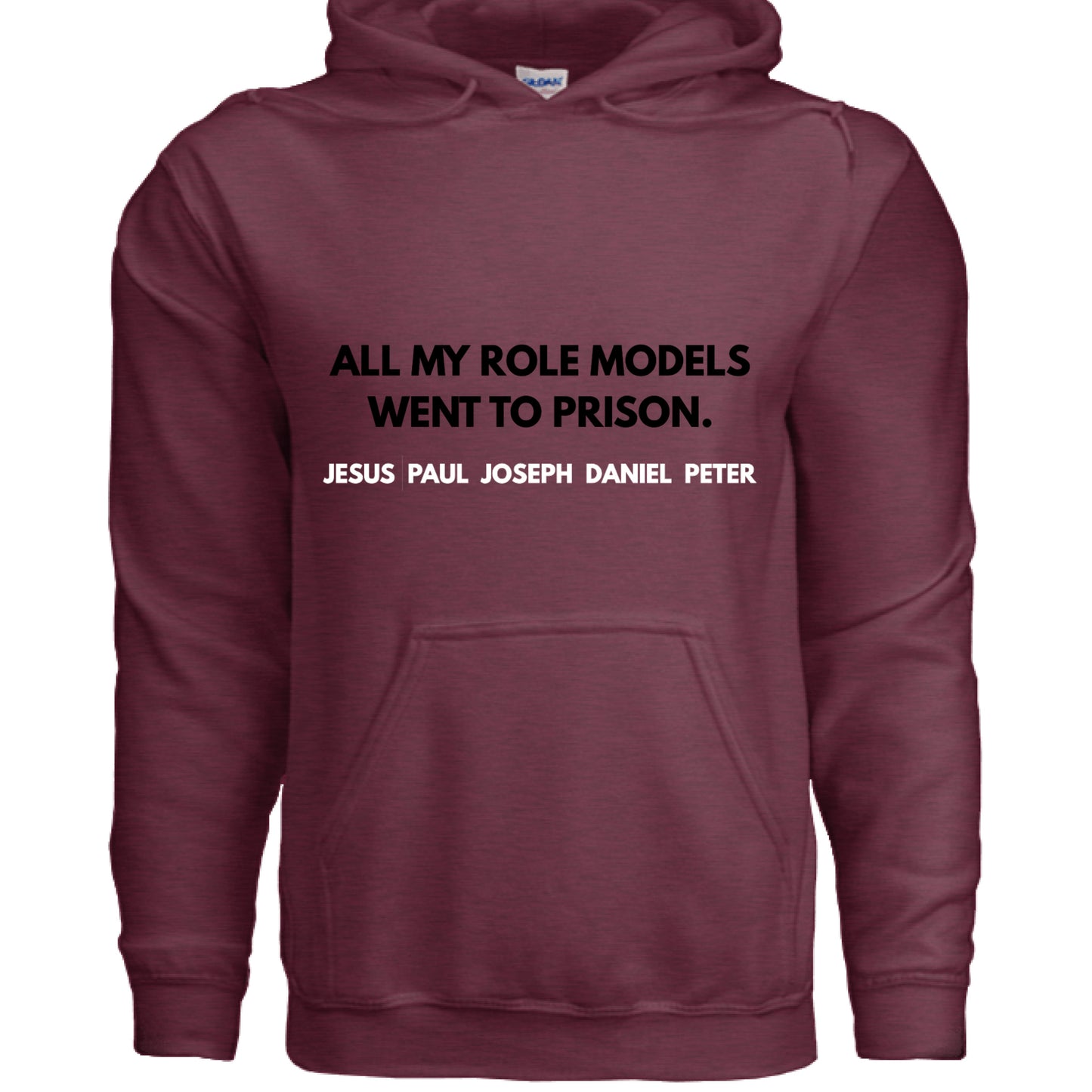 Heather Sport Dark Maroon - FRONT